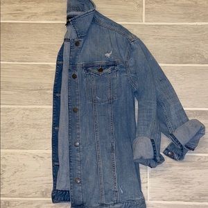 Boyfriend style denim jacket